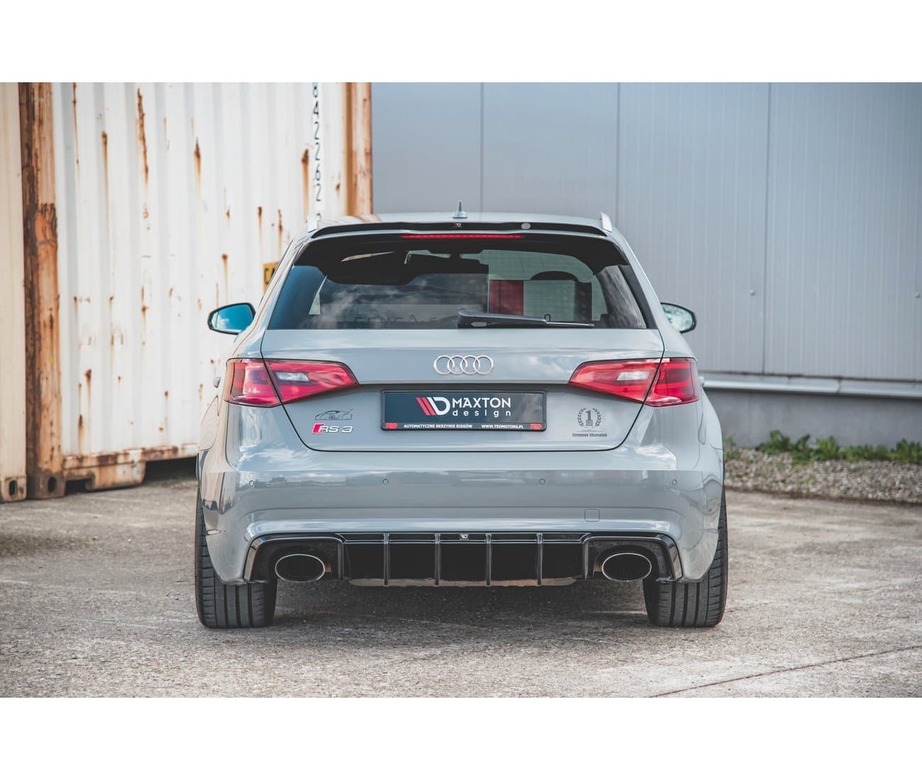 AUDI RS3 - MAXTON DESIGN HECK DIFFUSOR – Bild 3