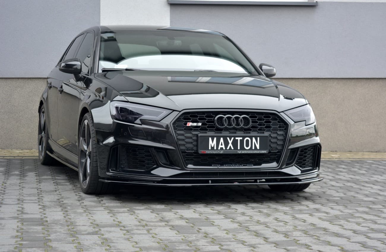 AUDI RS3 2017+ - MAXTON DESIGN FRONTSPOILER | FRONTLIPPE V.1 (DTC) – Bild 3