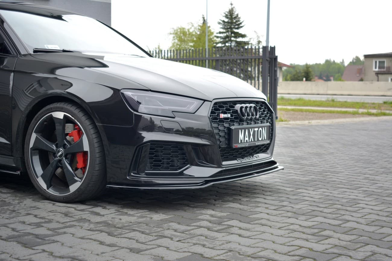 AUDI RS3 2017+ - MAXTON DESIGN FRONTSPOILER | FRONTLIPPE V.2 (DTC) – Bild 2