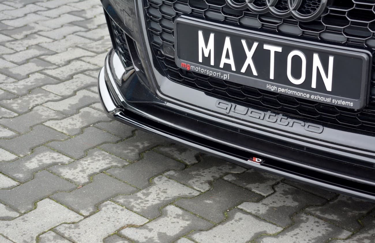 AUDI RS3 2017+ - MAXTON DESIGN FRONTSPOILER | FRONTLIPPE V.2 (DTC) – Bild 3