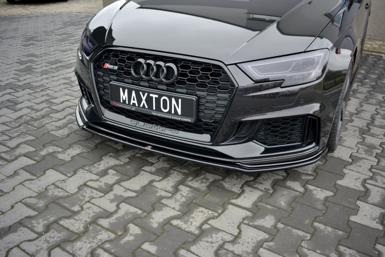 AUDI RS3 2017+ - MAXTON DESIGN FRONTSPOILER | FRONTLIPPE V.2 (DTC) – Bild 4
