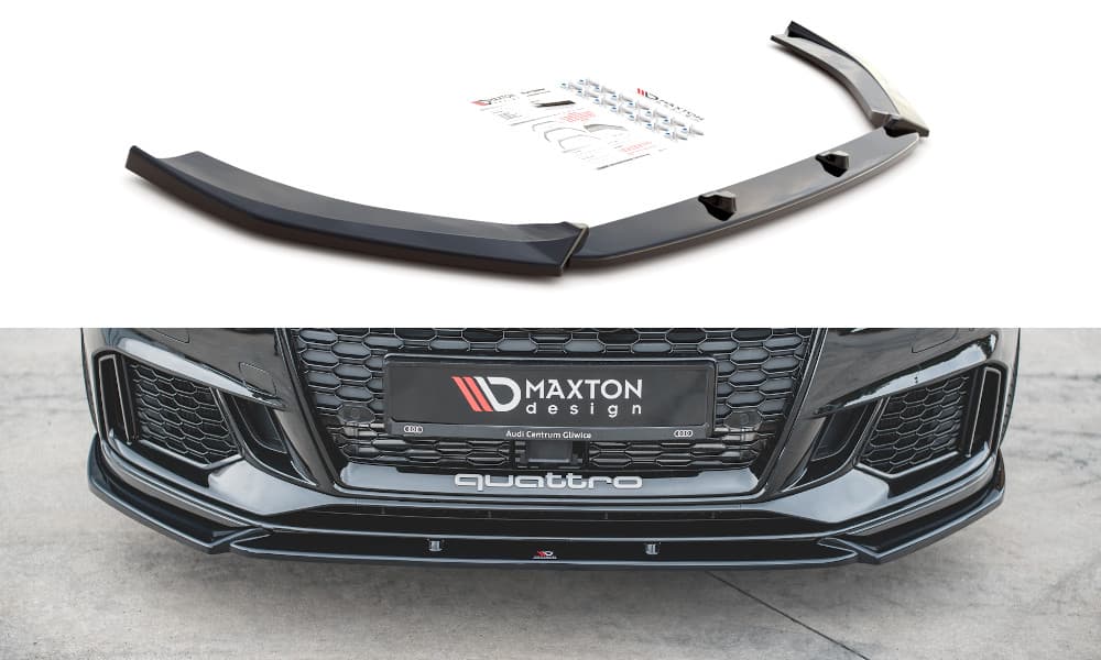 AUDI RS3 2017+ - MAXTON DESIGN FRONTSPOILER FRONTLIPPE (DTC)