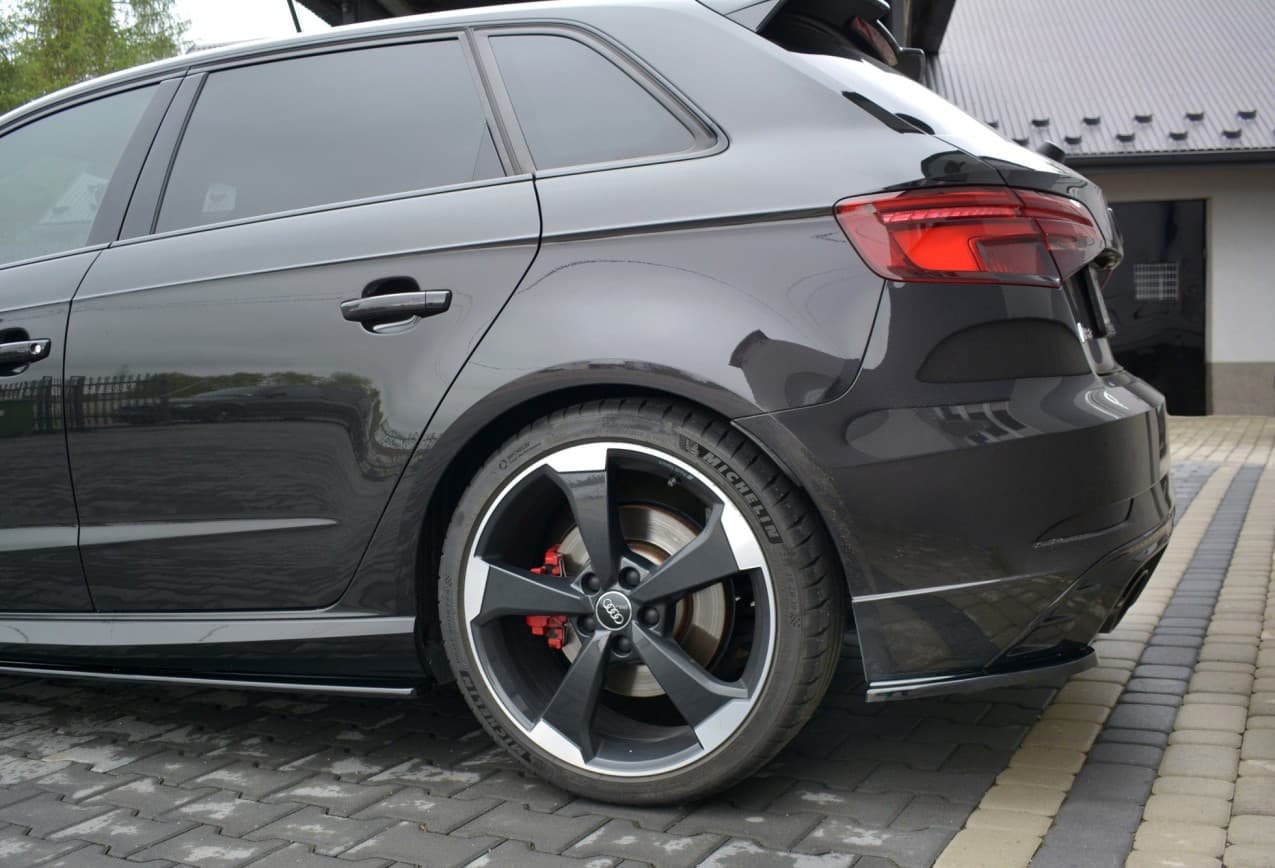 AUDI RS3 2017+ - MAXTON DESIGN MAXTON DESIGN HECK ANSATZ SIDE FLAPS – Bild 2