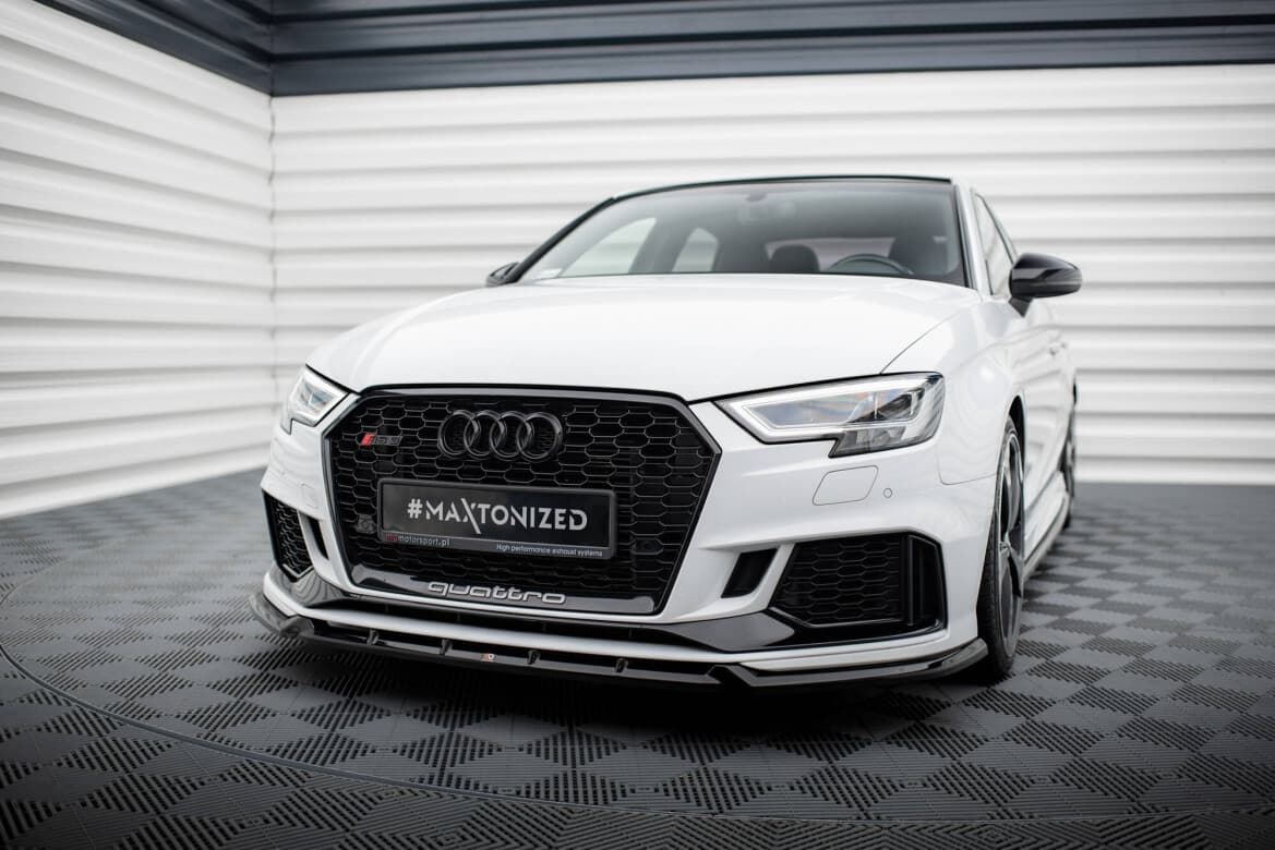 AUDI RS3 2017+ - MAXTON DESIGN FRONTSPOILER | FRONTLIPPE V.3 (DTC) – Bild 2