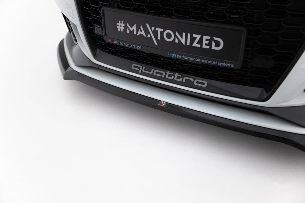 AUDI RS3 2017+ - MAXTON DESIGN FRONTSPOILER | FRONTLIPPE V.4 (DTC) – Bild 2
