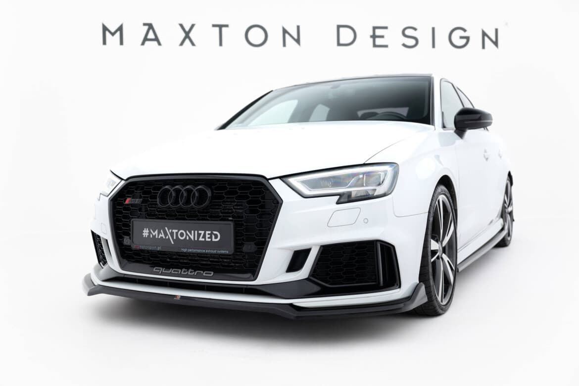 AUDI RS3 2017+ - MAXTON DESIGN FRONTSPOILER | FRONTLIPPE V.4 (DTC) – Bild 3