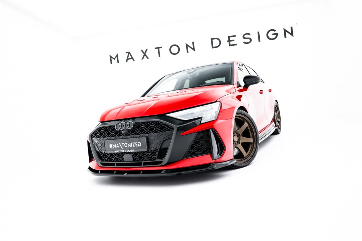 AUDI RS3 2024+ - MAXTON DESIGN FRONTSPOILER | FRONTLIPPE V.1 (DTC) – Bild 2