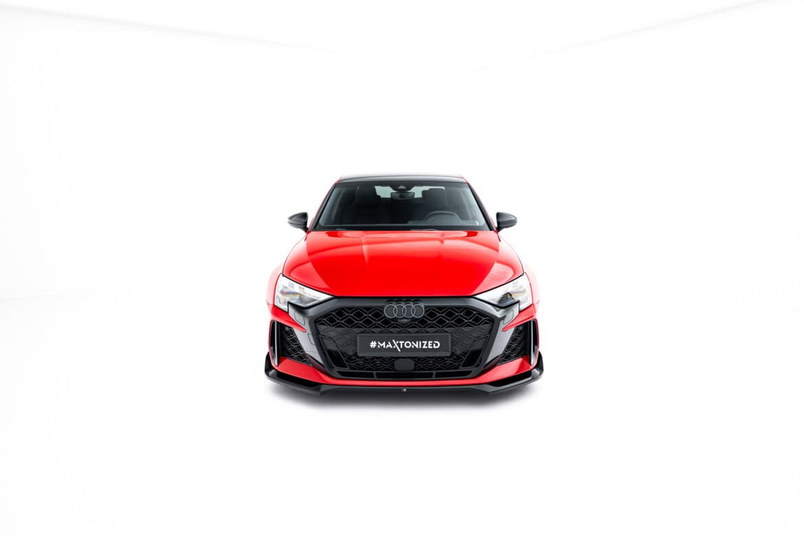 AUDI RS3 2024+ - MAXTON DESIGN FRONTSPOILER | FRONTLIPPE V.2 (DTC)