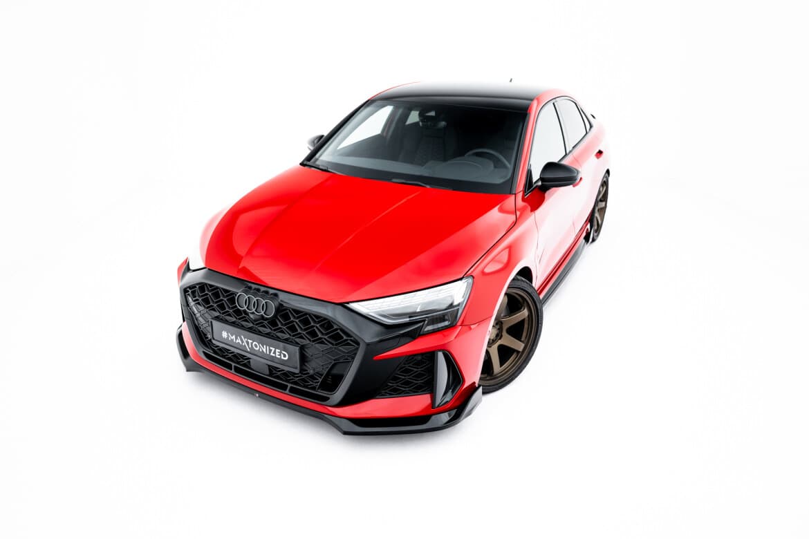 AUDI RS3 2024+ - MAXTON DESIGN FRONTSPOILER | FRONTLIPPE V.2 (DTC) – Bild 2