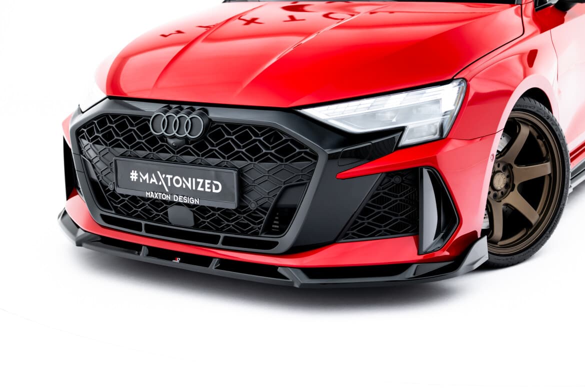 AUDI RS3 2024+ - MAXTON DESIGN FRONTSPOILER | FRONTLIPPE V.3 (DTC) – Bild 2
