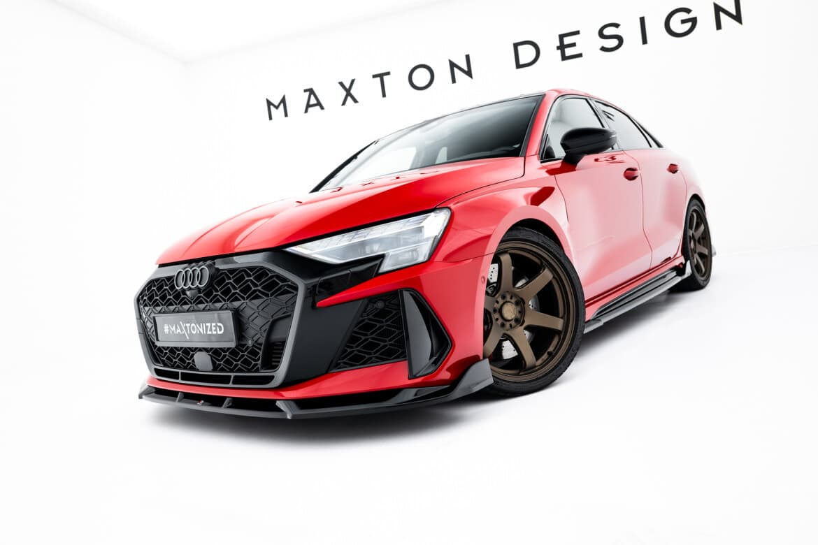 AUDI RS3 2024+ - MAXTON DESIGN FRONTSPOILER | FRONTLIPPE V.3 (DTC) – Bild 3