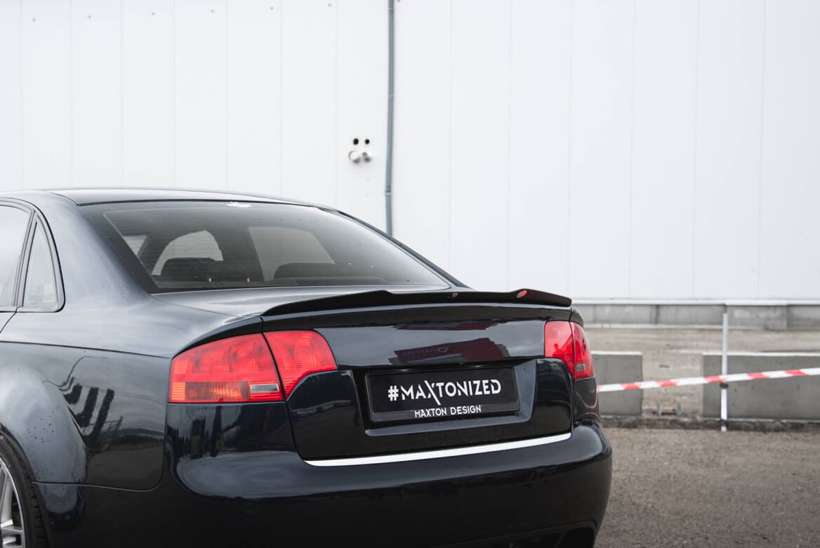 AUDI RS4 - MAXTON DESIGN KOFFERRAUM HECKLIPPE SPOILER – Bild 4