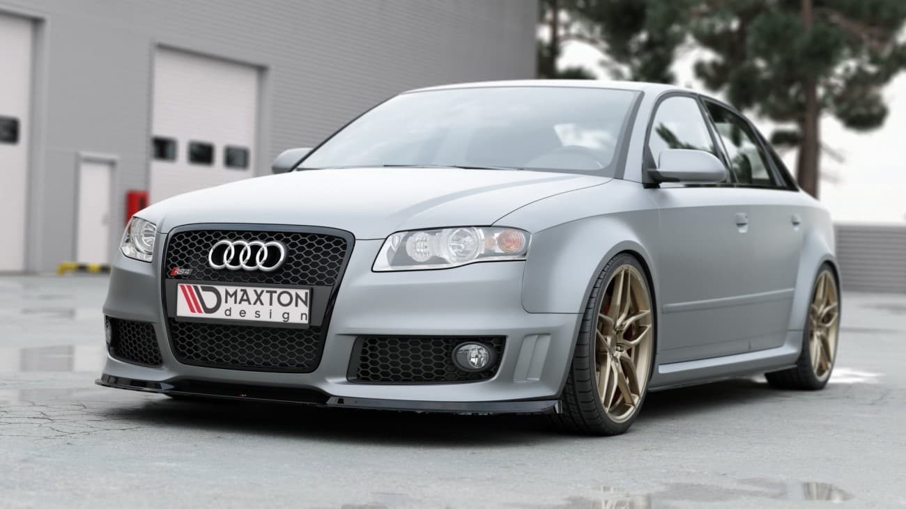 AUDI RS4 - MAXTON DESIGN FRONTSPOILER | FRONTLIPPE – Bild 3