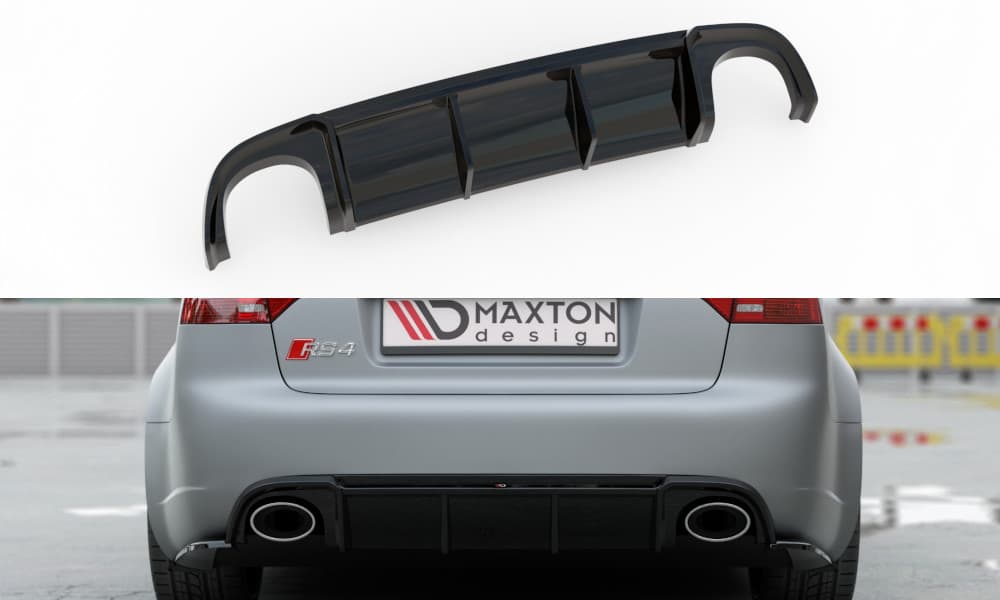 AUDI RS4 - MAXTON DESIGN HECK DIFFUSOR ANSATZ