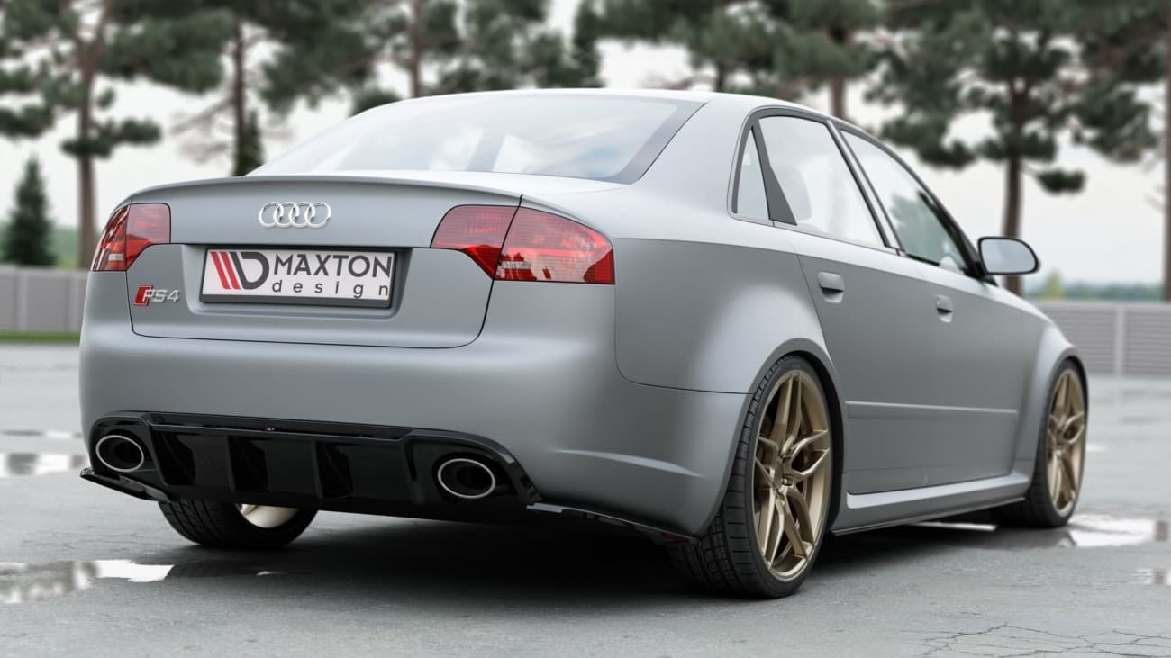 AUDI RS4 - MAXTON DESIGN HECK DIFFUSOR ANSATZ – Bild 4