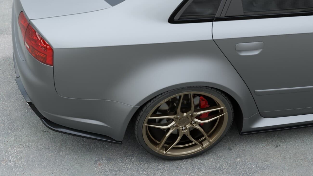 AUDI RS4 - MAXTON DESIGN HECK SEITEN SIDE FLAPS – Bild 4