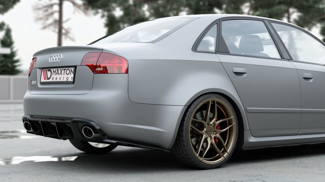 AUDI RS4 - MAXTON DESIGN HECK SEITEN SIDE FLAPS – Bild 5