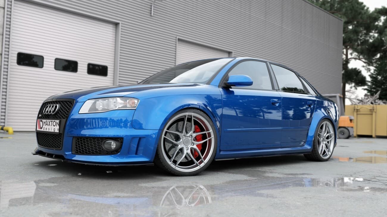 AUDI RS4 - MAXTON DESIGN SEITENSCHWELLER ANSATZ CUP LEISTEN – Bild 2
