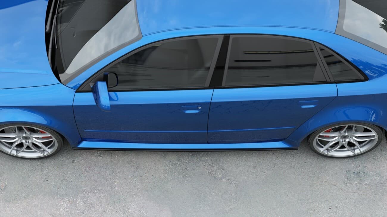 AUDI RS4 - MAXTON DESIGN SEITENSCHWELLER ANSATZ CUP LEISTEN – Bild 3