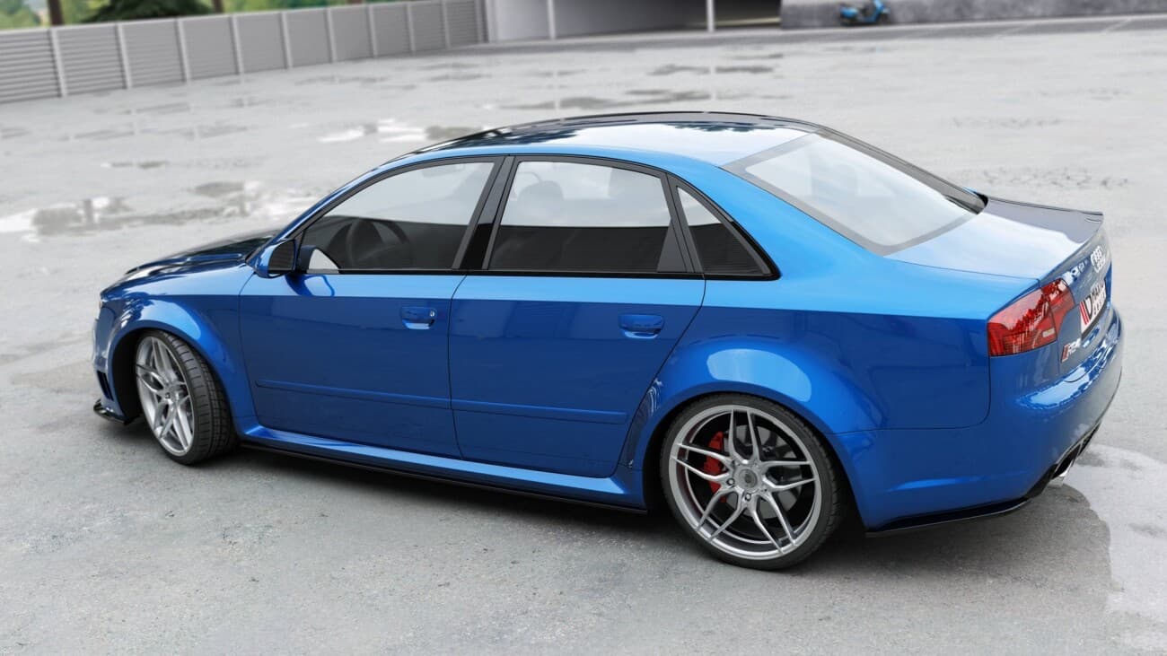 AUDI RS4 - MAXTON DESIGN SEITENSCHWELLER ANSATZ CUP LEISTEN – Bild 4
