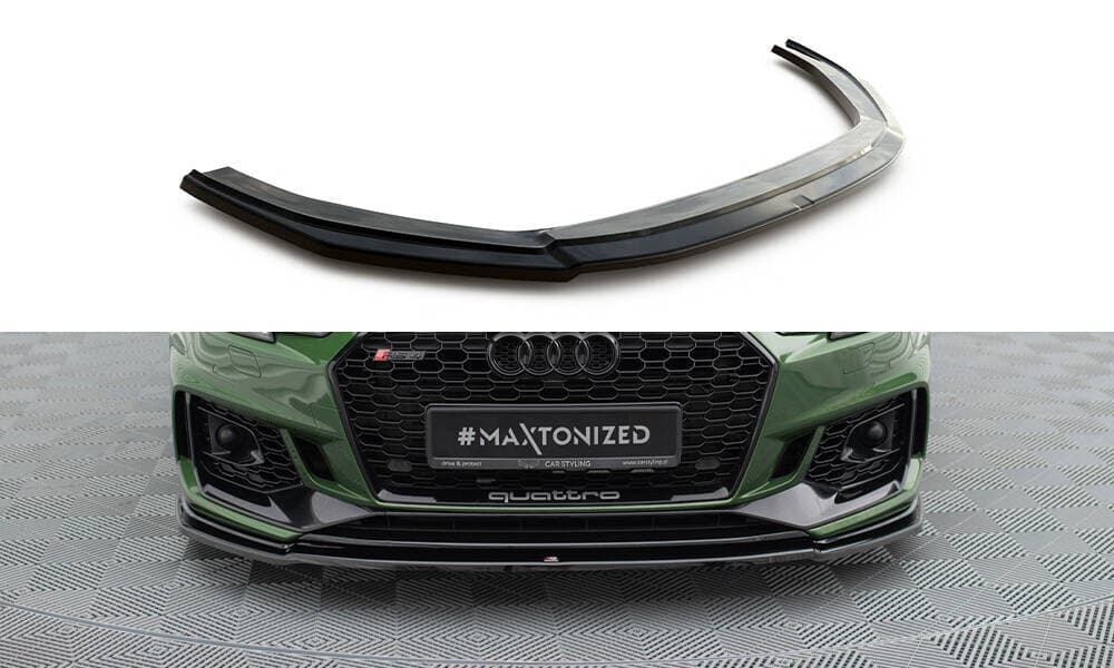 AUDI RS4 AVANT - MAXTON DESIGN FRONTSPOILER | FRONTLIPPE V.2 (DTC) – Maxton Design