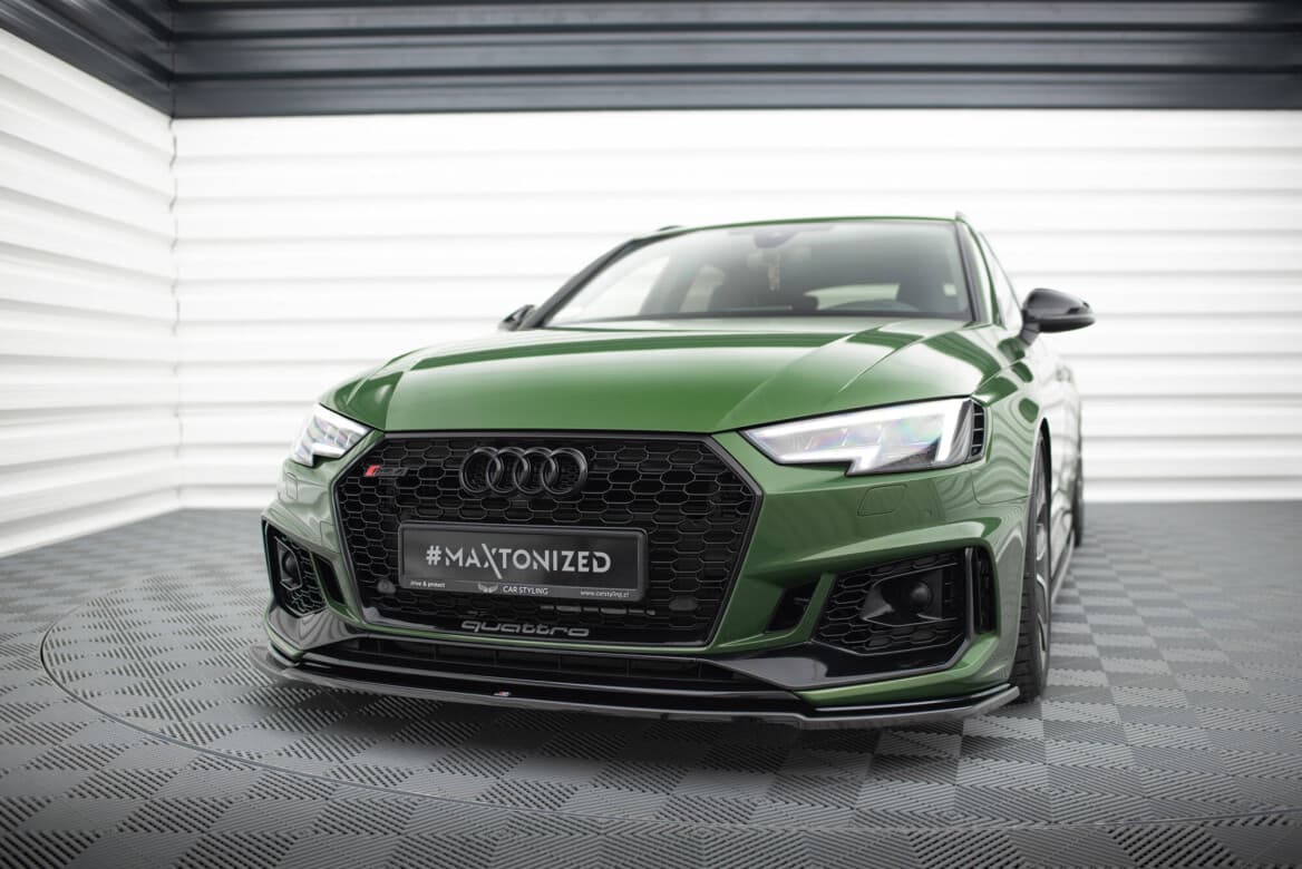 AUDI RS4 AVANT - MAXTON DESIGN FRONTSPOILER | FRONTLIPPE V.2 (DTC) – Bild 2