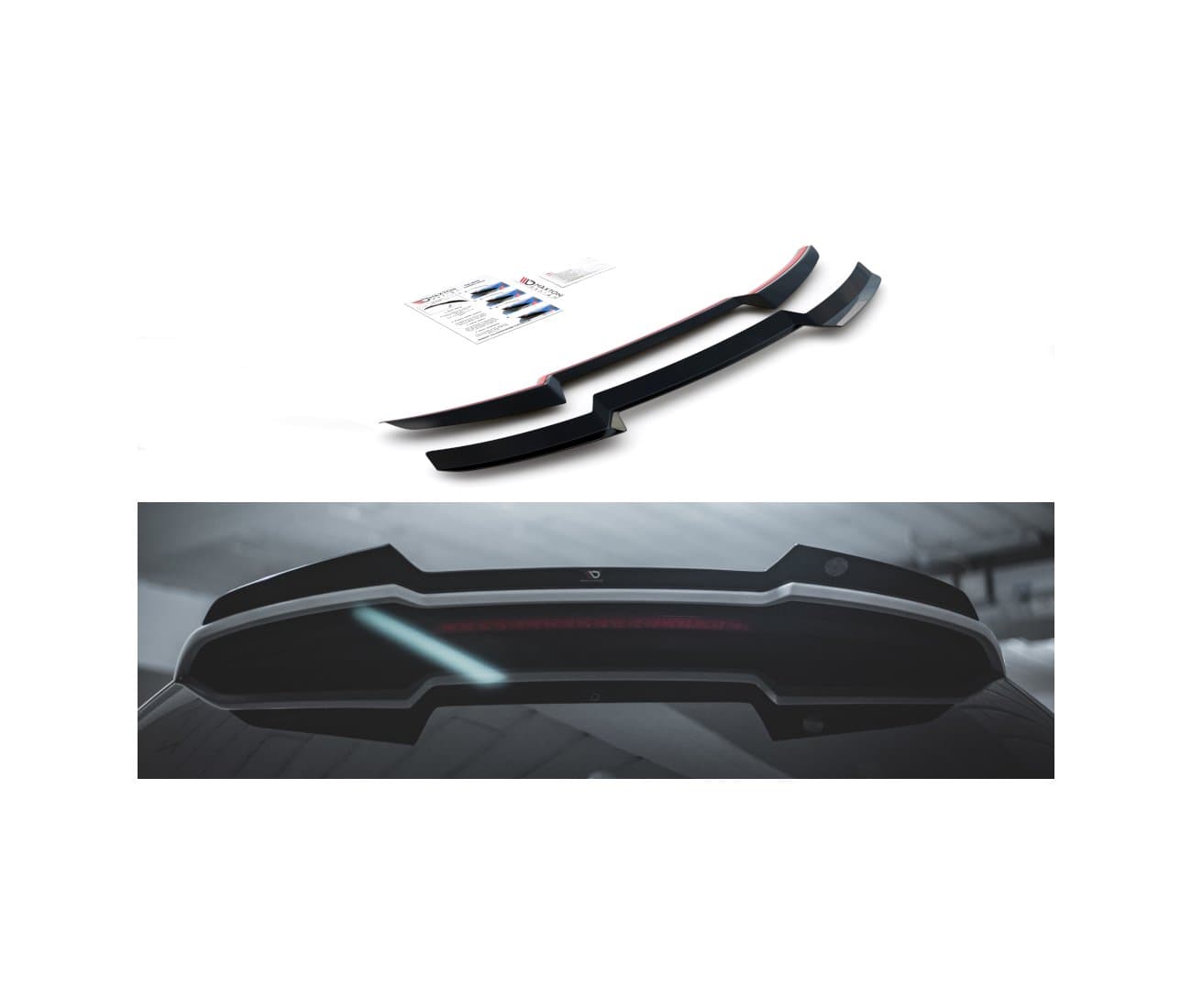 AUDI RS6 - MAXTON DESIGN HECK DACHSPOILER LIPPE ABRISSKANTE V.2