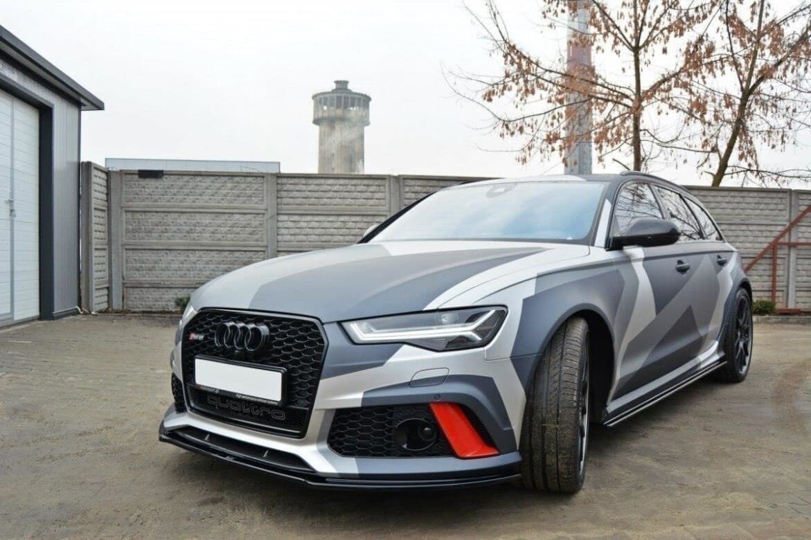 AUDI RS6 - MAXTON DESIGN FRONTSPOILER | FRONTLIPPE V.1 (DTC) – Bild 4