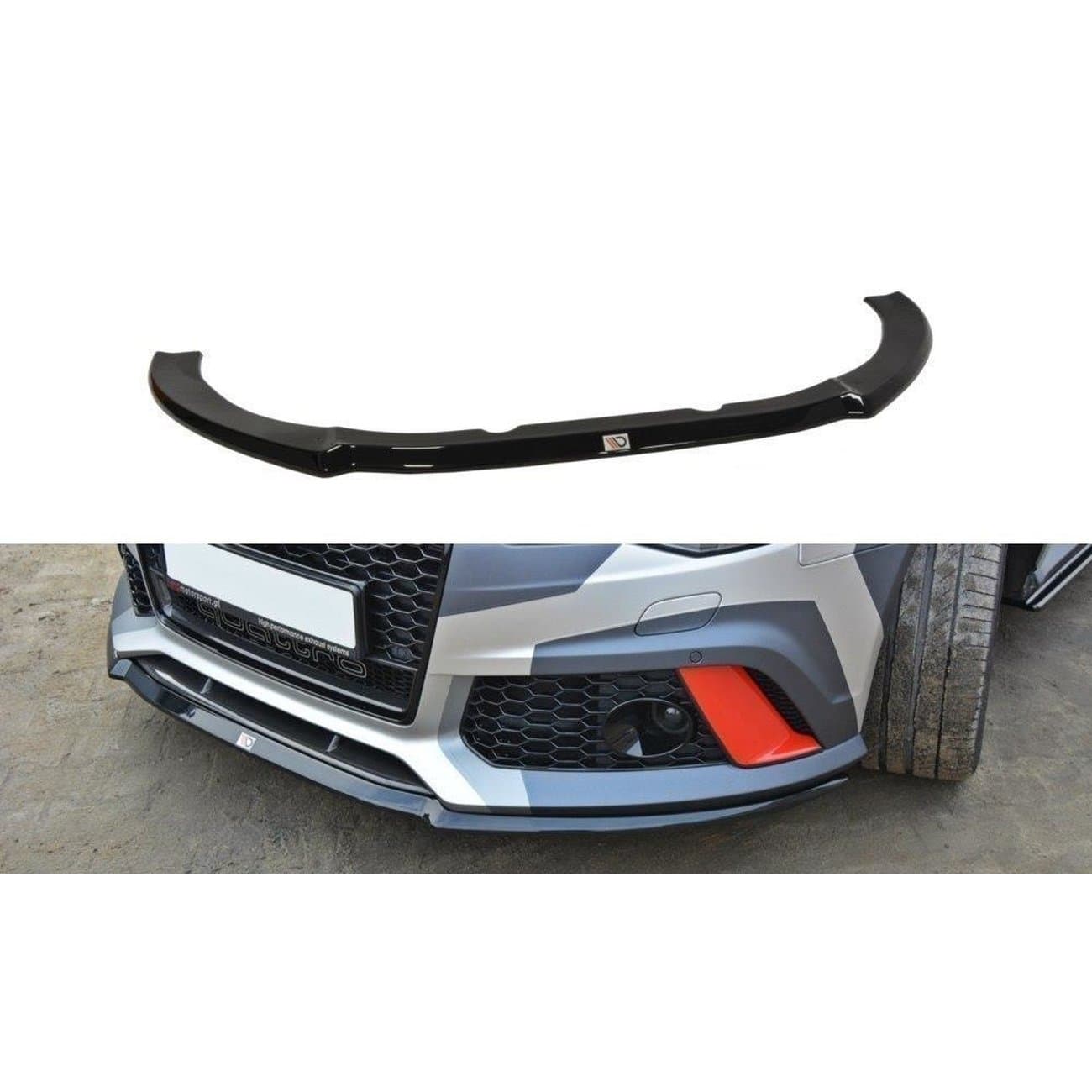 AUDI RS6 - MAXTON DESIGN FRONTSPOILER | FRONTLIPPE V.2 (DTC)