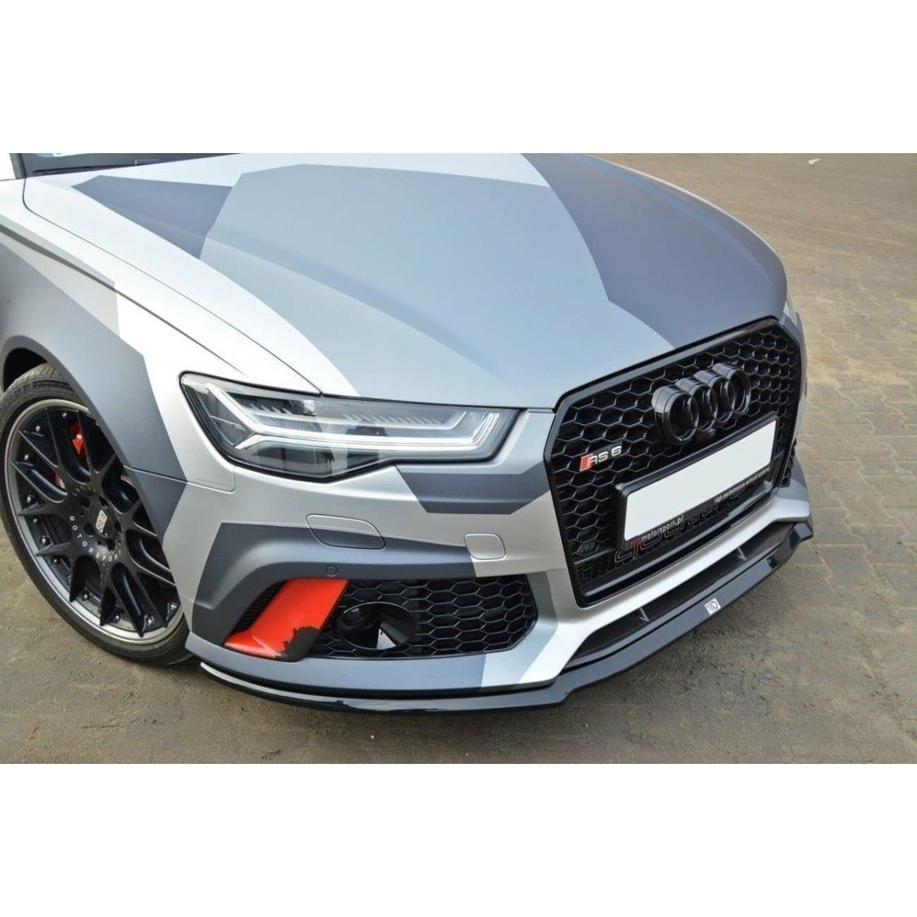 AUDI RS6 - MAXTON DESIGN FRONTSPOILER | FRONTLIPPE V.2 (DTC) – Bild 2