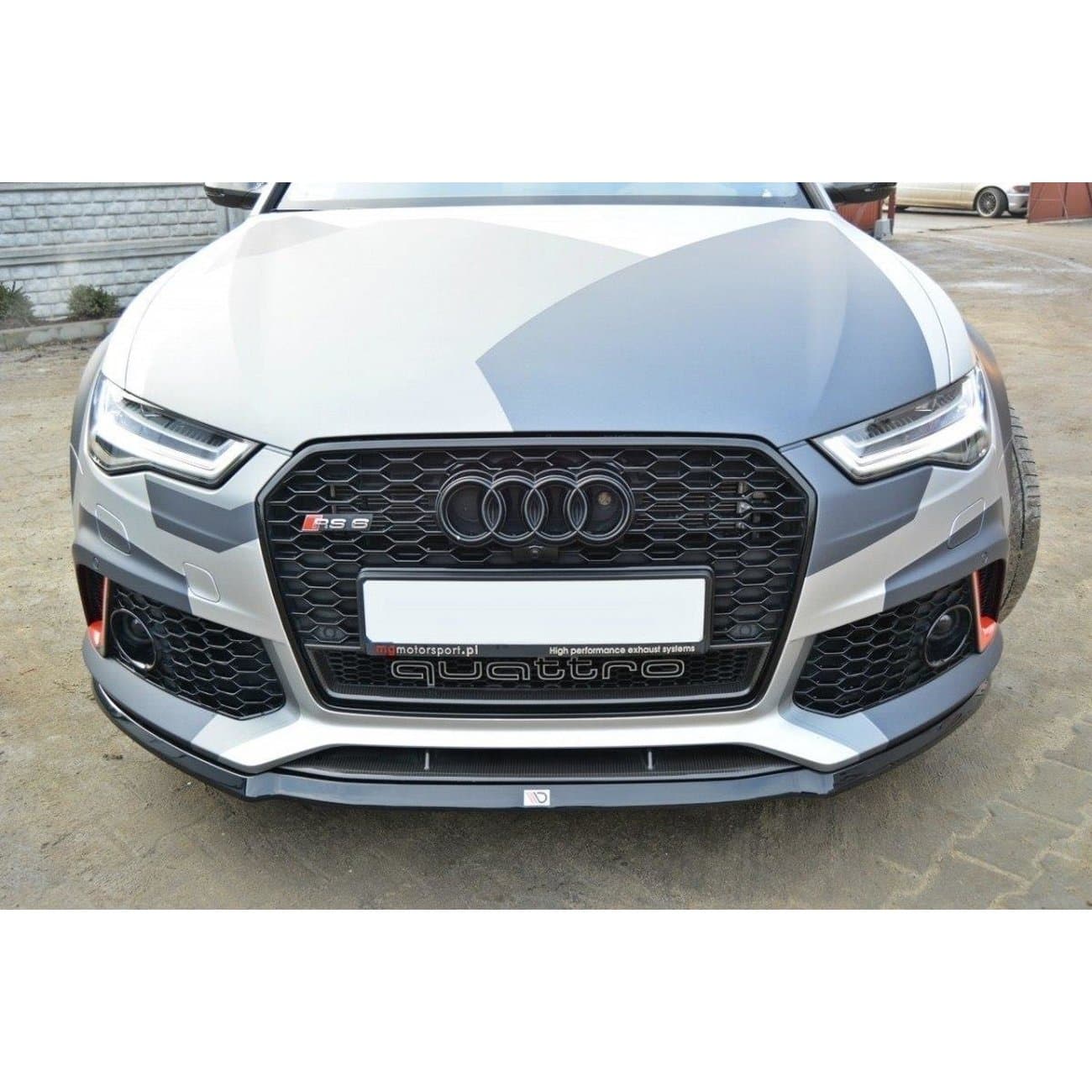 AUDI RS6 - MAXTON DESIGN FRONTSPOILER | FRONTLIPPE V.2 (DTC) – Bild 3
