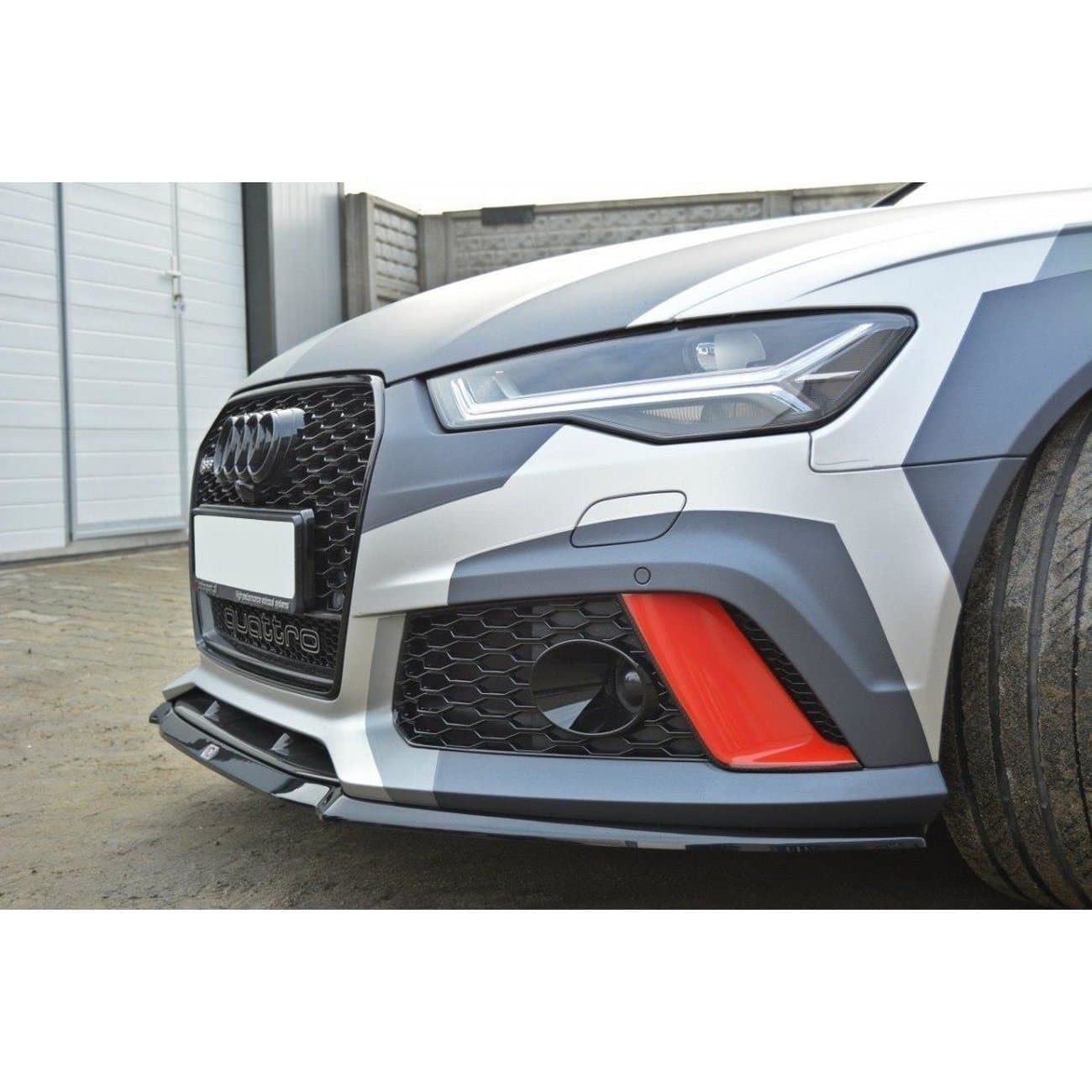 AUDI RS6 - MAXTON DESIGN FRONTSPOILER | FRONTLIPPE V.2 (DTC) – Bild 4