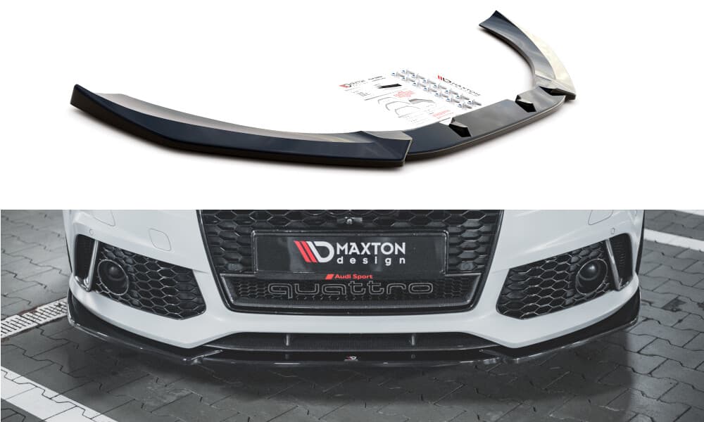 AUDI RS6 - MAXTON DESIGN FRONTSPOILER | FRONTLIPPE V.4 (DTC)