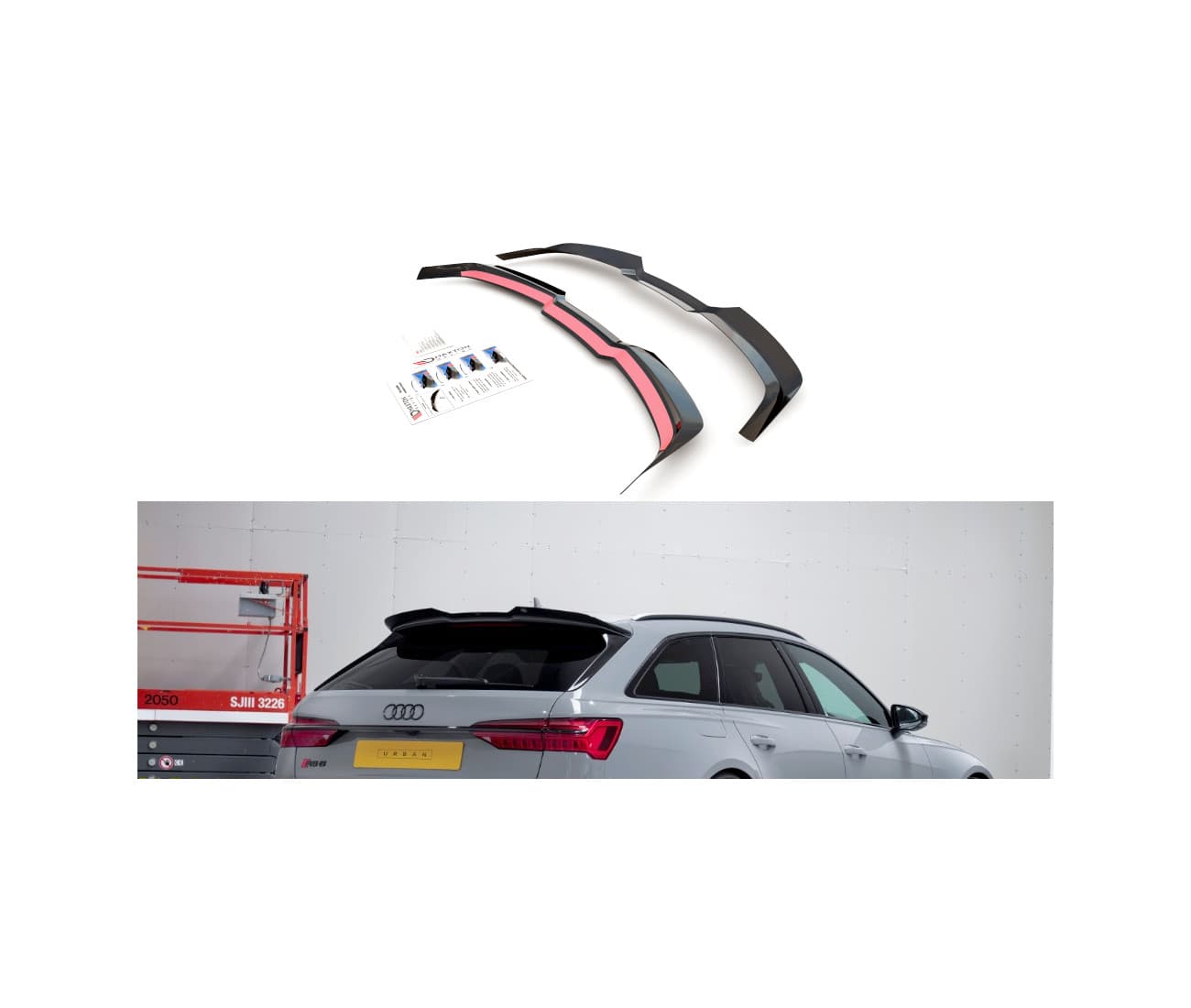 AUDI RS6 - MAXTON DESIGN DACHSPOILER LIPPE ABRISSKANTE V.2