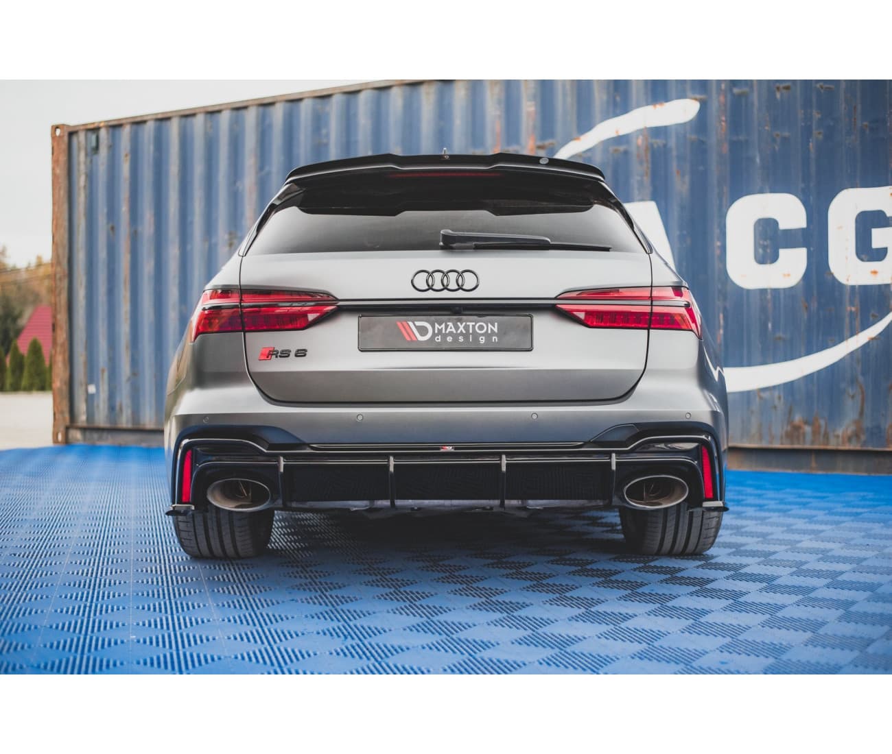 AUDI RS6 - MAXTON DESIGN DIFFUSOR HECK DIFFUSOR V.1 – Bild 2