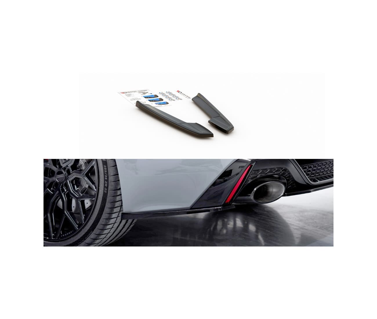AUDI RS6 - MAXTON DESIGN SEITLICHE HECK FLAPS V.1
