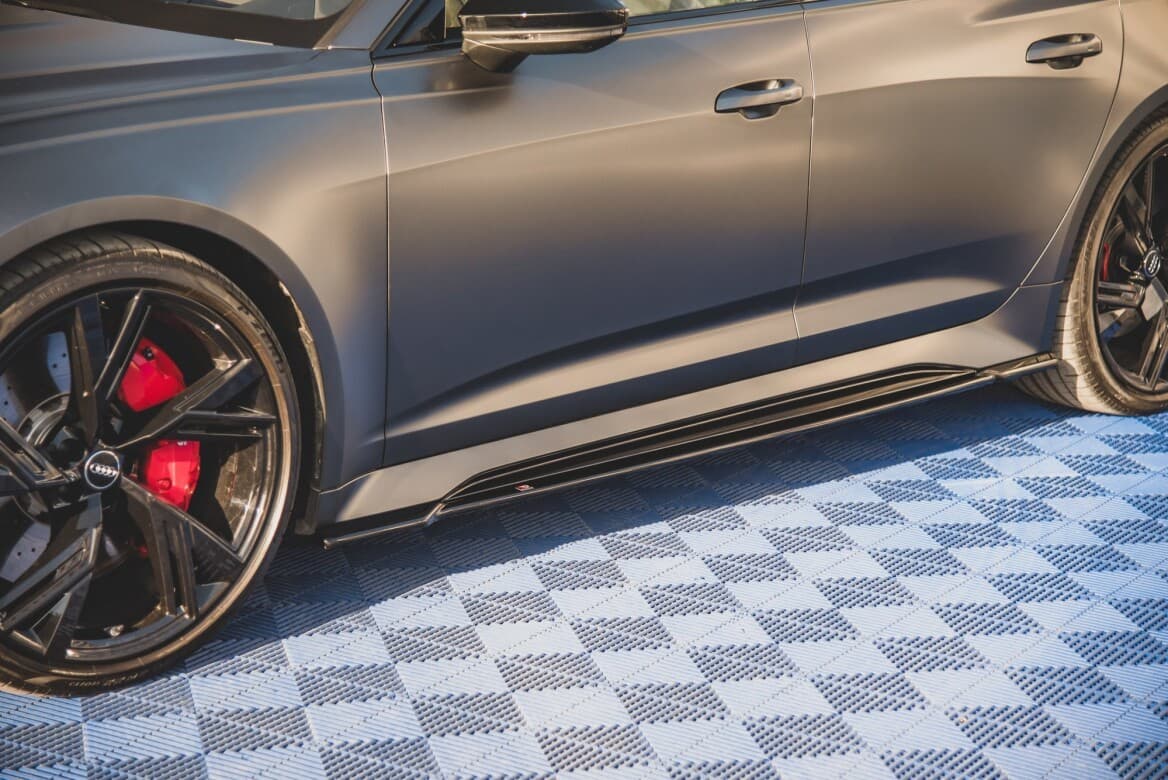 AUDI RS6 - MAXTON DESIGN SEITENSCHWELLER ANSATZ CUP LEISTEN V.1 – Bild 4