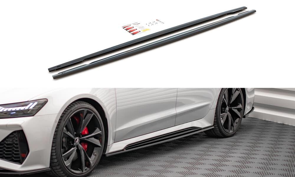 AUDI RS6 - MAXTON DESIGN SEITENSCHWELLER ANSATZ CUP LEISTEN V.2
