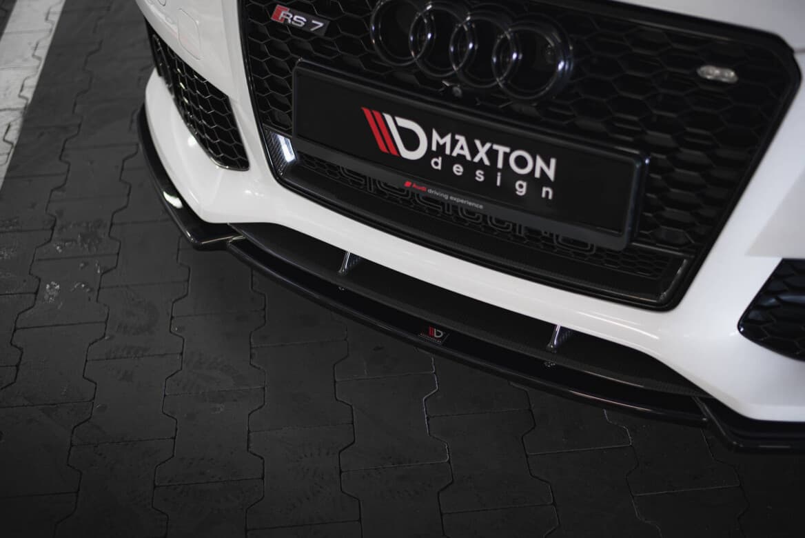 AUDI RS7 - MAXTON DESIGN FRONTSPOILER | FRONTLIPPE V.3 (DTC) – Bild 3