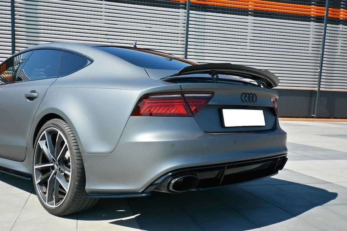 AUDI RS7 FACELIFT - MAXTON DESIGN HECK ANSATZ SIDE FLAPS – Bild 2