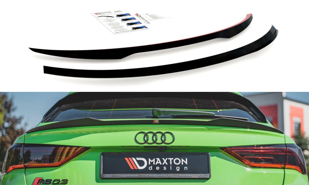 AUDI RSQ3 SPORTBACK - MAXTON DESIGN SPOILER AUFSATZ ABRISSKANTE