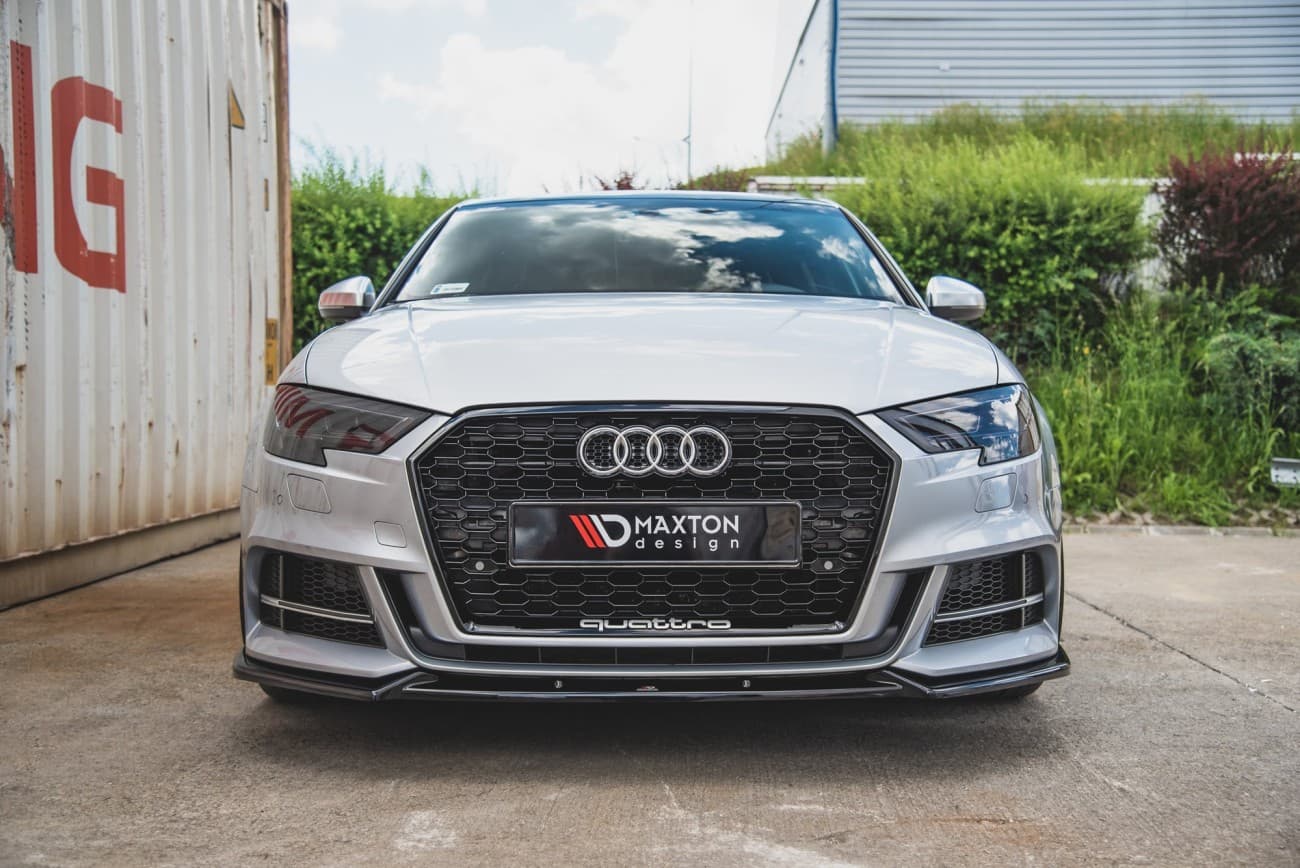 AUDI A3 FACELIFT - MAXTON DESIGN FRONTSPOILER FRONTLIPPE V.3 (DTC) – Bild 2