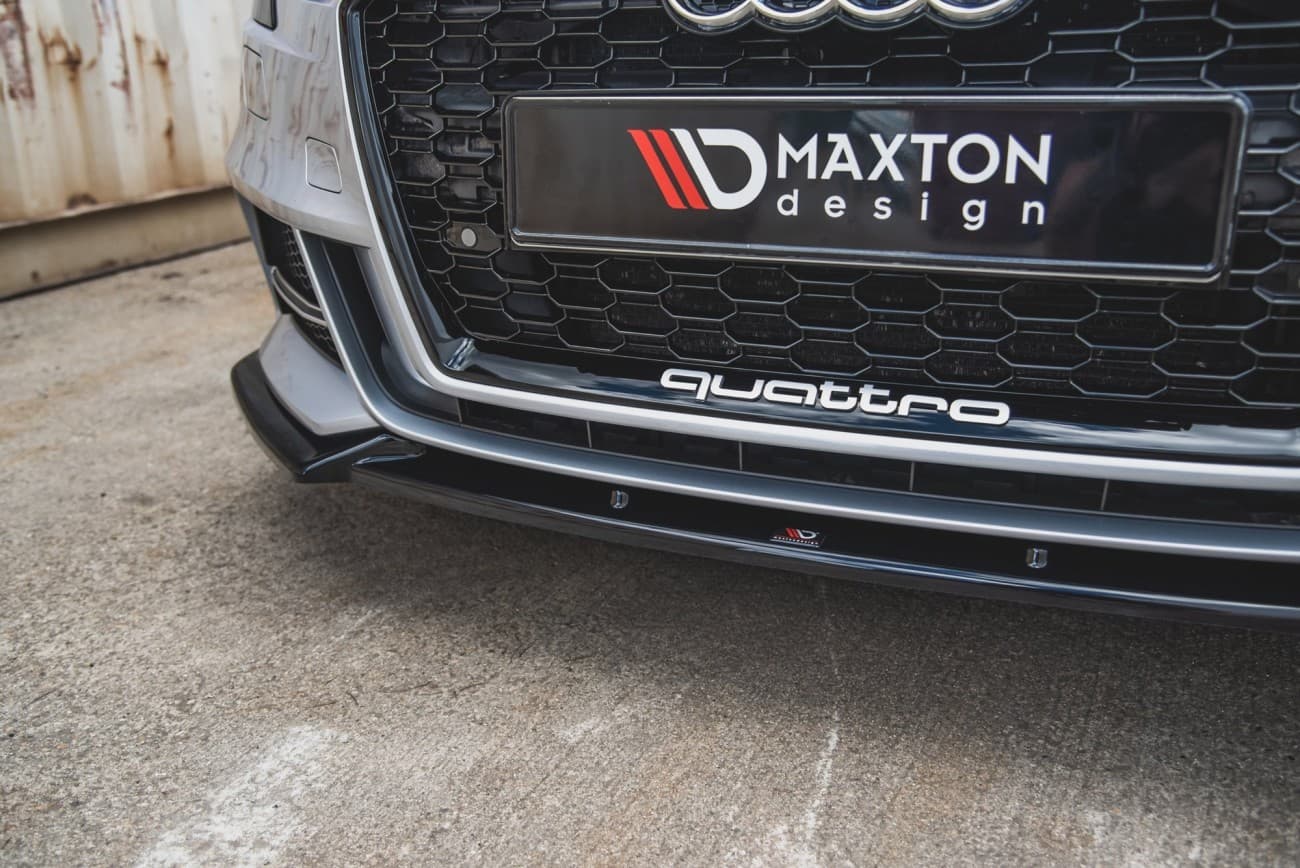 AUDI A3 FACELIFT - MAXTON DESIGN FRONTSPOILER FRONTLIPPE V.3 (DTC) – Bild 4