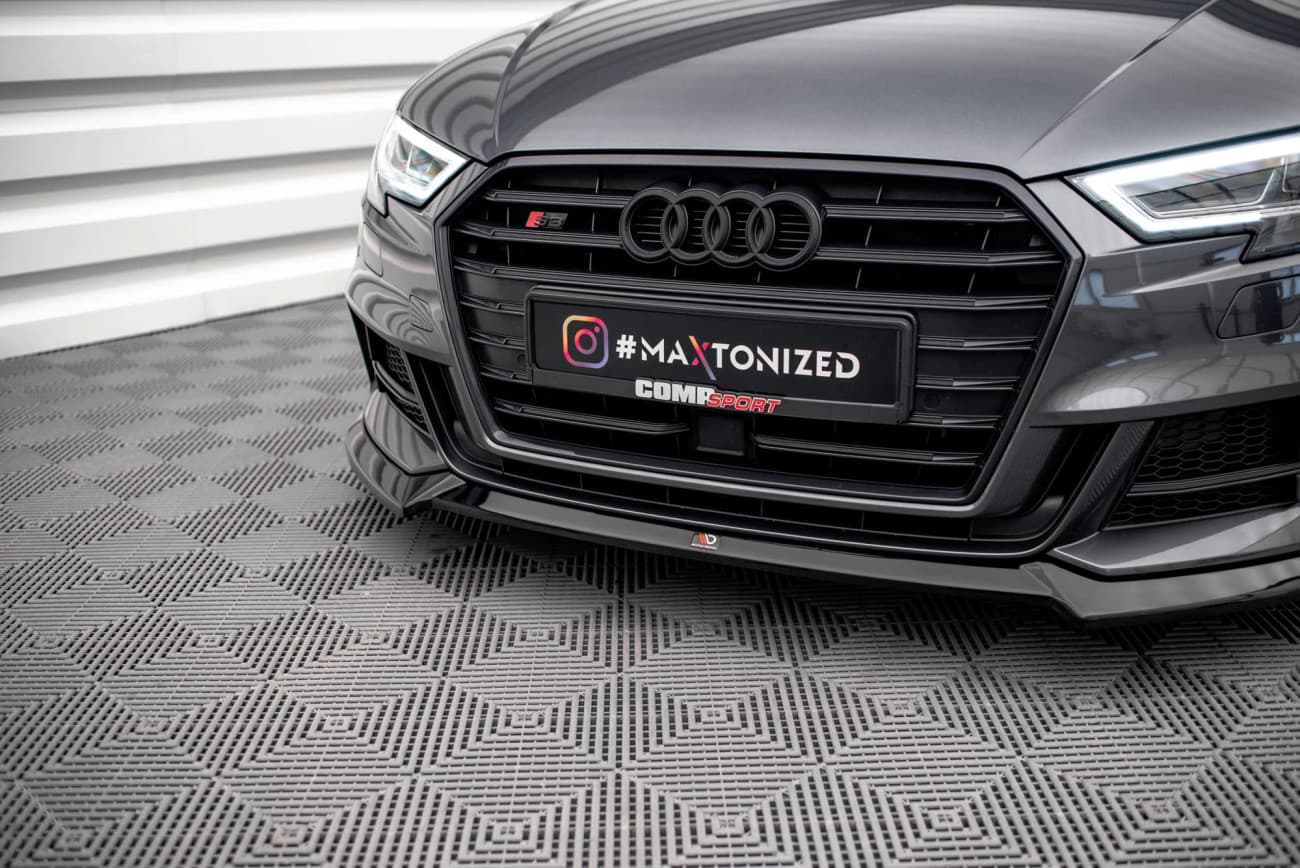 AUDI A3 FACELIFT - MAXTON DESIGN FRONTSPOILER FRONTLIPPE V.3 (DTC) – Bild 2