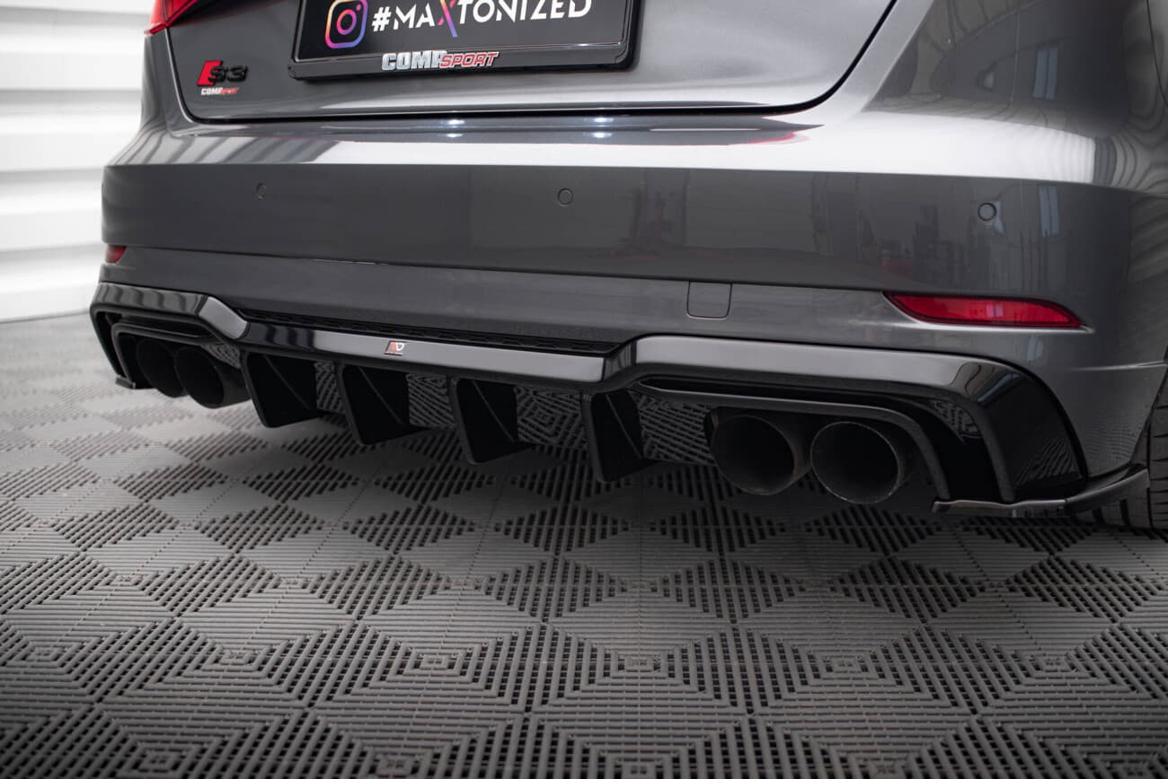 AUDI S3 FACELIFT - MAXTON DESIGN HECK DIFFUSOR OO-OO – Bild 4