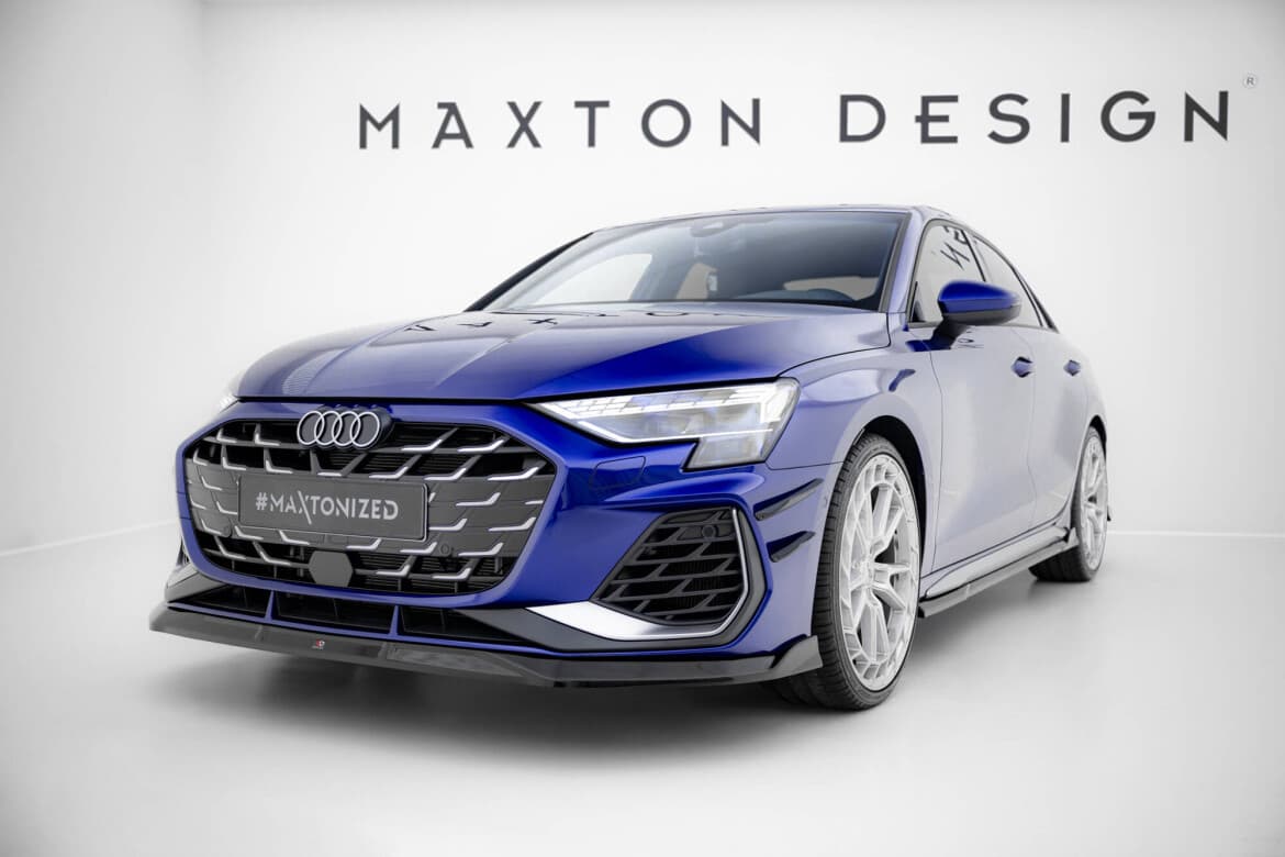 AUDI S3 LIMOUSINE 2024+ - MAXTON DESIGN FRONTSPOILER | FRONTLIPPE V.3 – Bild 3