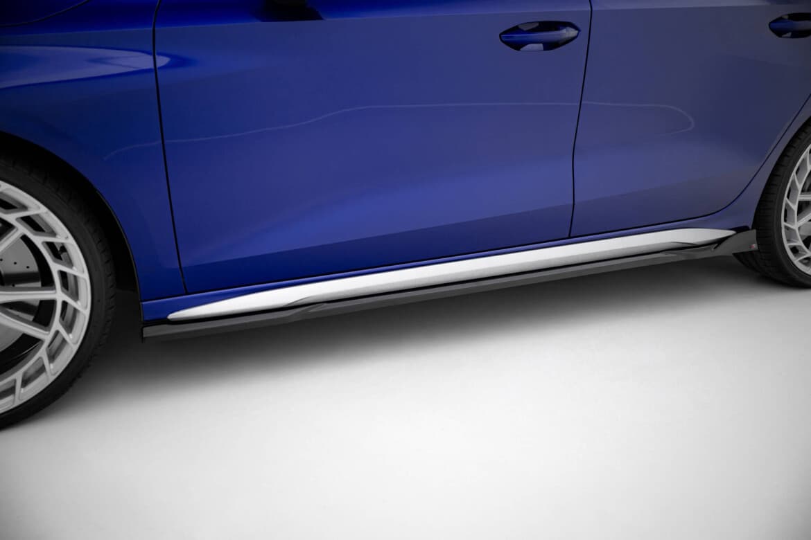 AUDI A3 LIMOUSINE S-LINE 2024+ - MAXTON DESIGN SEITENSCHWELLER ANSATZ CUP LEISTEN V.2 – Bild 2