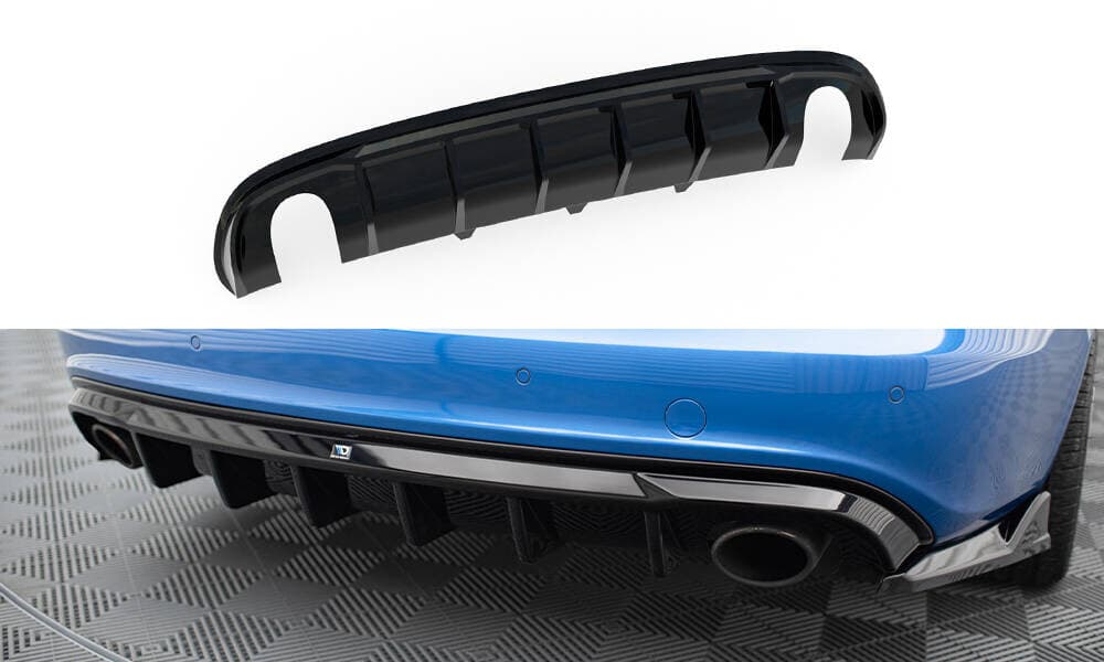 AUDI A4 S-LINE - MAXTON DESIGN HECK DIFFUSOR O-O