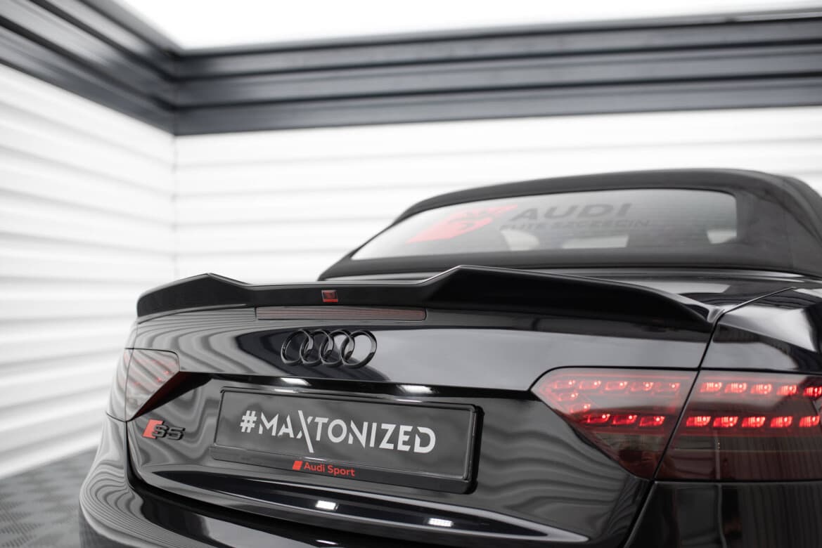 AUDI S5 CABRIO - MAXTON DESIGN 3D HECK SPOILER LIPPE ABRISSKANTE – Bild 2