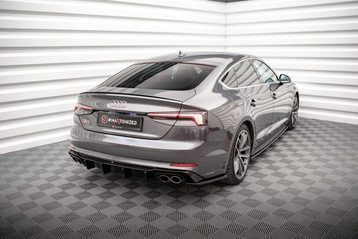 AUDI S5 - MAXTON DESIGN SIDE DIFFUSOR FLAPS HECKANSATZ – Bild 2